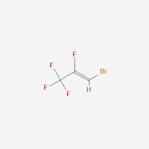 molecular formula C3HBrF4 B1597571 1-Bromo-2,3,3,3-tetrafluoropropene CAS No. 666-32-0