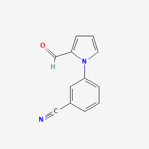 3-(2-formyl-1H-pyrrol-1-yl)benzonitrile