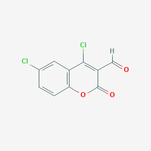 molecular formula C10H4Cl2O3 B1597593 4,6-二氯-3-甲酰香豆素 CAS No. 51069-87-5
