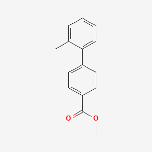 molecular formula C15H14O2 B1597596 Methyl 4-(2-methylphenyl)benzoate CAS No. 89900-99-2
