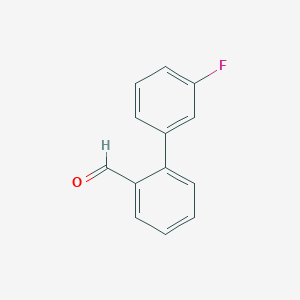 molecular formula C13H9FO B1597597 2-(3-氟苯基)苯甲醛 CAS No. 676348-32-6