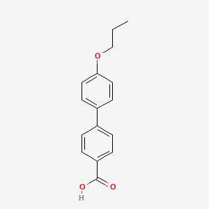 molecular formula C16H16O3 B1597611 4-(4-propoxyphenyl)benzoic Acid CAS No. 59748-13-9