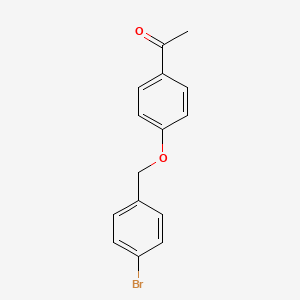molecular formula C15H13BrO2 B1597613 4'-(4-Bromobenzyloxy)acetophenone CAS No. 694443-80-6