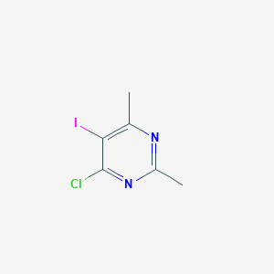 molecular formula C6H6ClIN2 B1597617 4-Chloro-5-iodo-2,6-dimethylpyrimidine CAS No. 83410-16-6