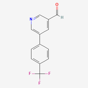 5-(4-(Trifluoromethyl)phenyl)nicotinaldehyde