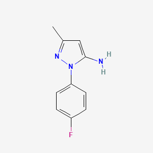 1-(4-fluorophenyl)-3-methyl-1H-pyrazol-5-amine