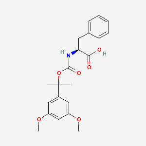molecular formula C21H25NO6 B1597639 Ddz-Phe-OH CAS No. 39508-07-1