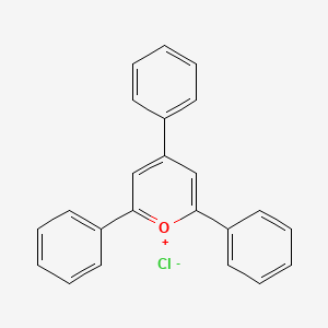 molecular formula C23H17ClO B1597641 2,4,6-Triphenylpyrylium chloride CAS No. 40836-01-9