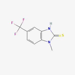 1-Methyl-5-(trifluoromethyl)-2,3-dihydro-1H-benzo[d]imidazole-2-thione