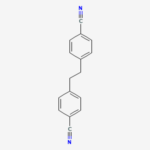 molecular formula C16H12N2 B1597658 4,4'-Dicyanobibenzyl CAS No. 4381-02-6