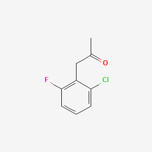 molecular formula C9H8ClFO B1597660 1-(2-Chloro-6-fluorophenyl)acetone CAS No. 93839-16-8