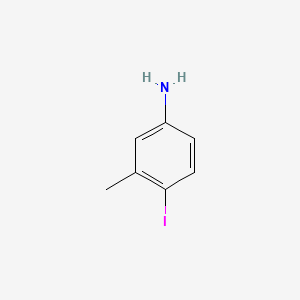 molecular formula C7H8IN B1597661 4-碘-3-甲基苯胺 CAS No. 4949-69-3