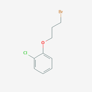 molecular formula C9H10BrClO B1597664 1-(3-Bromopropoxy)-2-chlorobenzene CAS No. 50912-59-9
