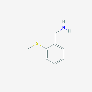 molecular formula C8H11NS B1597670 2-(Methylthio)benzylamine CAS No. 56004-83-2