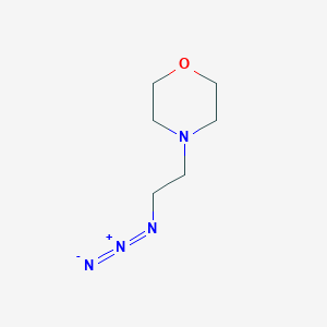 molecular formula C6H12N4O B1597671 4-(2-Azidoethyl)morpholine CAS No. 660395-39-1