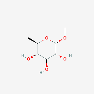 molecular formula C7H14O5 B1597676 6-脱氧-α-D-吡喃葡萄糖甲基 CAS No. 5155-43-1