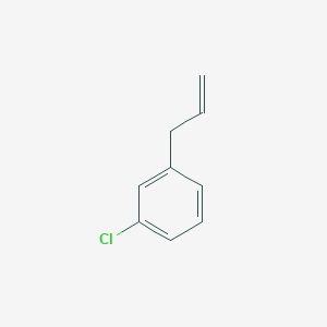 molecular formula C9H9Cl B1597684 3-(3-Chlorophenyl)-1-propene CAS No. 3840-17-3