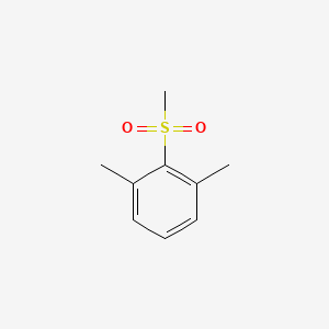 molecular formula C9H12O2S B1597688 Benzene, 1,3-dimethyl-2-(methylsulfonyl)- CAS No. 97416-12-1