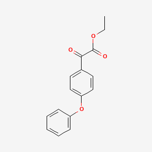molecular formula C16H14O4 B1597691 4-苯氧基苯甲酰甲酸乙酯 CAS No. 62936-33-8