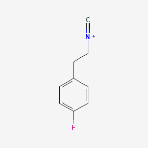 molecular formula C9H8FN B1597693 1-fluoro-4-(2-isocyanoethyl)benzene CAS No. 244221-04-3