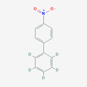 molecular formula C12H9NO2 B015977 4-Nitrobiphenyl-2',3',4',5',6'-d5 CAS No. 64421-02-9