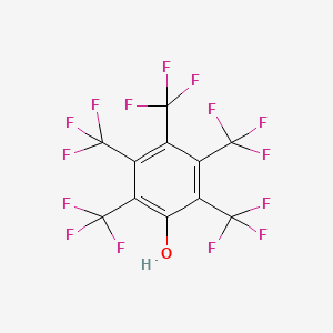 molecular formula C11HF15O B1597716 pentakis(trifluoromethyl)phenol CAS No. 723294-91-5