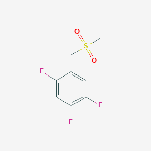 molecular formula C8H7F3O2S B1597721 2,4,5-Trifluorobenzylmethylsulfone CAS No. 886498-44-8