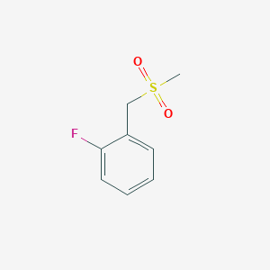 molecular formula C8H9FO2S B1597722 2-Fluorobenzylmethylsulfone CAS No. 25195-45-3