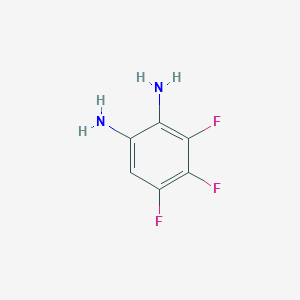 B1597752 3,4,5-Trifluorobenzene-1,2-diamine CAS No. 168966-54-9