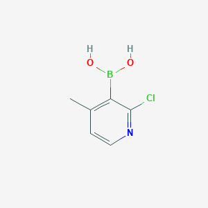 molecular formula C6H7BClNO2 B1597754 2-Chloro-4-methylpyridine-3-boronic acid CAS No. 1029654-29-2
