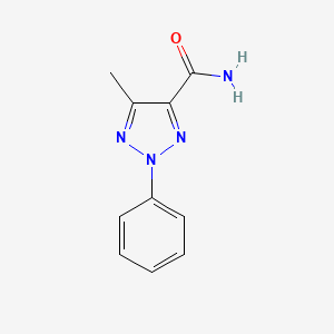 5-methyl-2-phenyl-2H-1,2,3-triazole-4-carboxamide