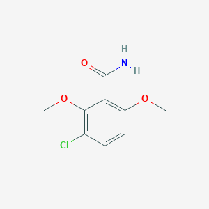 molecular formula C9H10ClNO3 B1597769 3-Chloro-2,6-dimethoxybenzamide CAS No. 90346-64-8