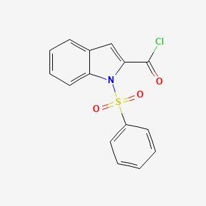 1-(Phenylsulfonyl)-1H-indole-2-carbonyl chloride