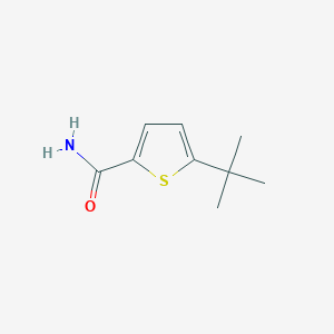 molecular formula C9H13NOS B1597801 5-Tert-butylthiophene-2-carboxamide CAS No. 685120-65-4