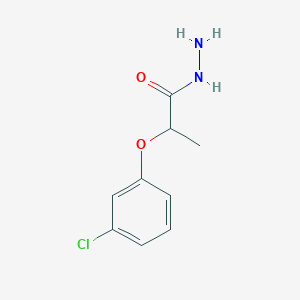 molecular formula C9H11ClN2O2 B1597803 2-(3-Chlorophenoxy)propanohydrazide CAS No. 52094-95-8