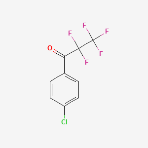 1-(4-Chlorophenyl)-2,2,3,3,3-pentafluoropropan-1-one