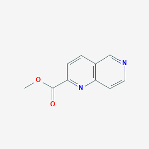 molecular formula C10H8N2O2 B1597820 Methyl 1,6-naphthyridine-2-carboxylate CAS No. 338760-63-7
