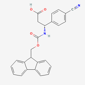 Fmoc-(R)-3-Amino-3-(4-cyano-phenyl)-propionic acid