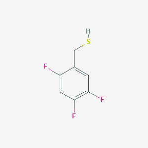 molecular formula C7H5F3S B1597826 2,4,5-三氟苄硫醇 CAS No. 886498-39-1