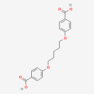 4-[5-(4-carboxyphenoxy)pentoxy]benzoic Acid