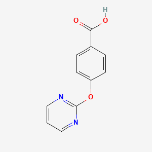 4-(Pyrimidin-2-yloxy)benzoic acid