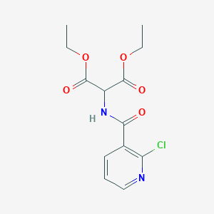 Diethyl 2-([(2-chloro-3-pyridyl)carbonyl]amino)malonate