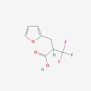 3-(2-Furyl)-2-(trifluoromethyl)propanoic acid