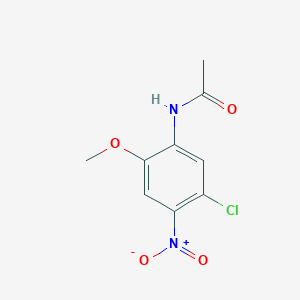 molecular formula C9H9ClN2O4 B1597867 N1-(5-chloro-2-methoxy-4-nitrophenyl)acetamide CAS No. 22521-37-5