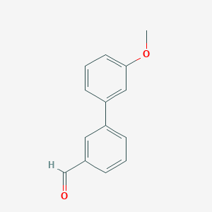 molecular formula C14H12O2 B159787 3-(3-Methoxyphenyl)benzaldehyde CAS No. 126485-58-3