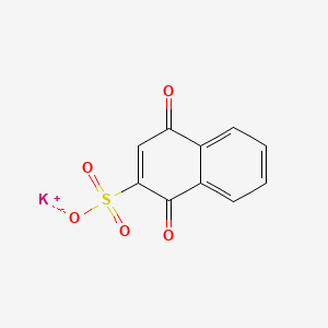 2-Naphthalenesulfonic acid, 1,4-dihydro-1,4-dioxo-, potassium salt