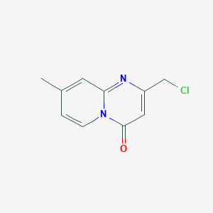 2-(chloromethyl)-8-methyl-4H-pyrido[1,2-a]pyrimidin-4-one