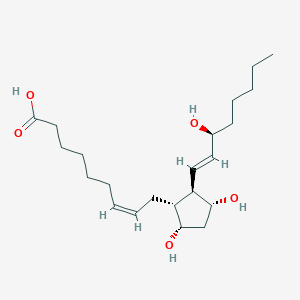molecular formula C22H38O5 B159789 1a,1b-Dihomo-PGF2alpha CAS No. 57944-39-5