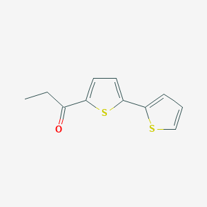molecular formula C11H10OS2 B1597894 5-Propionyl-2,2'-bithienyl CAS No. 32358-91-1
