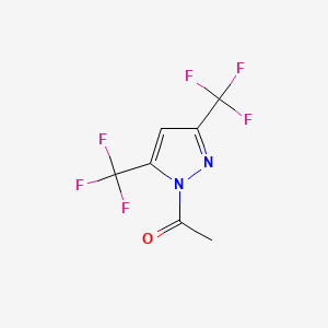 1-Acetyl-3,5-bis(trifluoromethyl)-1h-pyrazole